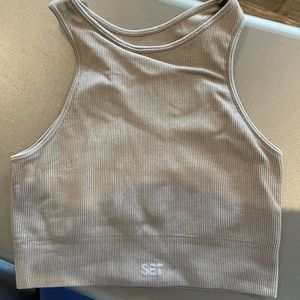 SOLD Setactive racer back top